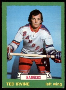 1973-74 O-Pee-Chee Light Backs Ted Irvine #248