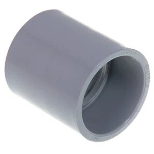Cantex 1-1/4" Standard Coupling Schedule 40 Conduit Connector Fitting 6141626 - Picture 1 of 3