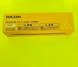 Genuine Ricoh Savin Lanier Yellow Toner Cartridge for SP C740 C750 C751 OEM - Picture 1 of 1