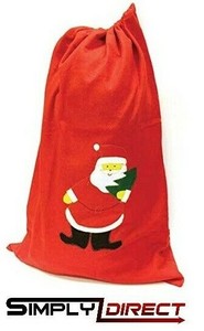 large red santa ensacark