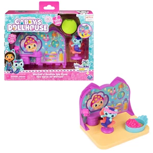 Gabbys Dollhouse Mercat Spa Room Playset with Figure Chair and Surprise Toy - Picture 1 of 9