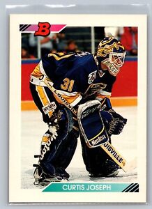 1992-93 Bowman Blues Hockey #368 Curtis Joseph NM-MT ** LOW SHIPPING **!!