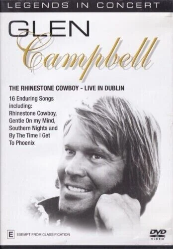 GLEN CAMPBELL - Legends In Concert DVD Region Free brand new sealed  t454 - image 1 of 1
