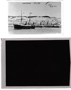 C° NAVIGATION MIXTE~PAQUEBOT "SOUDAN"~1876-1911~LA SEYNE/MER~2 NEGATIFS+CP ALGER - Picture 1 of 3