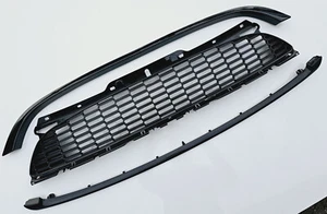 Griglia nera lucida per Mini R55 R56 R57 R58 R59 One Cooper Gen 2 LCI 2010+ 3 pezzi - Foto 1 di 7