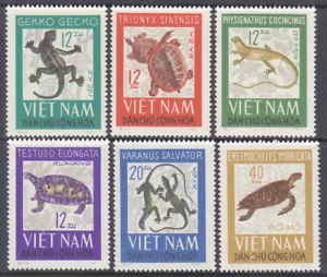 Vietnam 1966 (432-437) Reptiles - Picture 1 of 1
