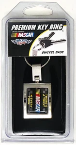 NASCAR Metal Key Chain w/ Swivel Base There's A Twist In Every Turn NEW - Picture 1 of 4