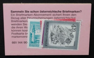 AUSTRIA Circa 1989 Definitives 14S Stamp BOOKLET. Mint Never Hinged. - Picture 1 of 2