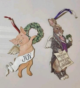 Joanne West durch das Spiegelglas Vintage Ornament Lot - Bild 1 von 8