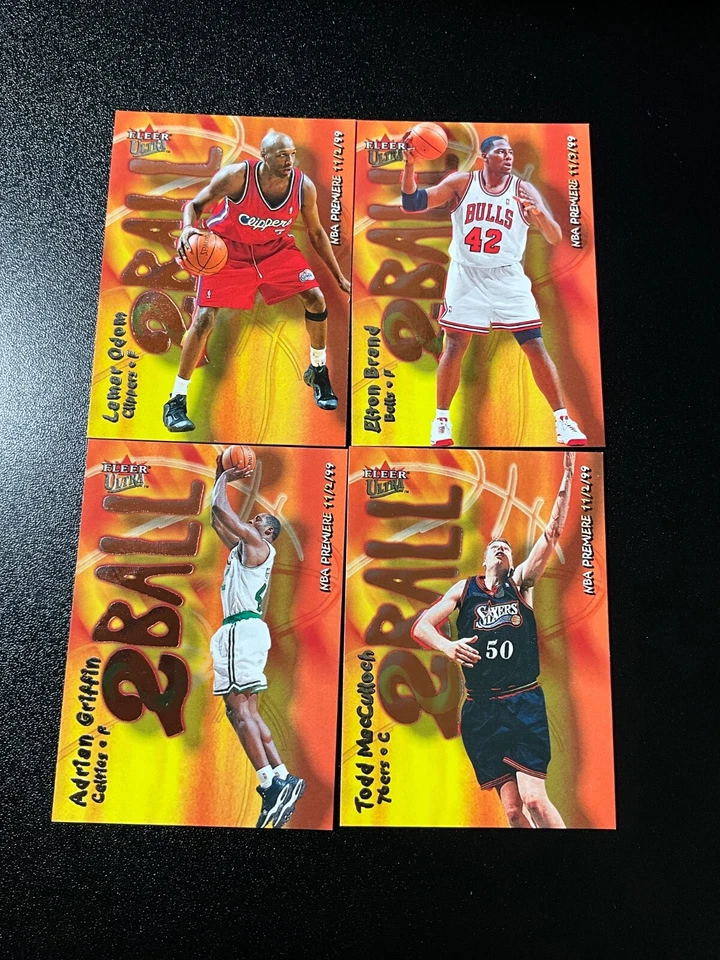 2000-01 Fleer Ultra 2 Ball Insert Pick Your Card - Image 1 of 1