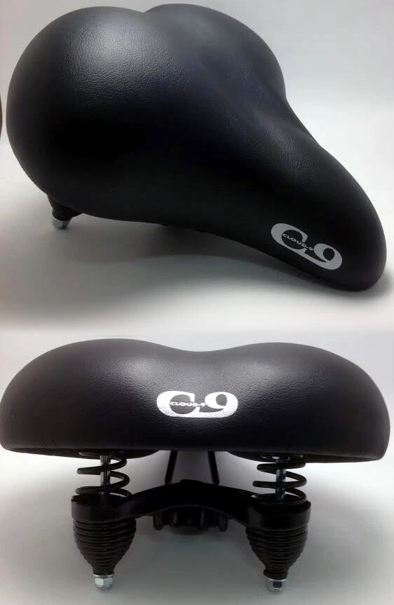 Седло подвески из пеноматериала комфортное для велосипеда Sunlite Cloud-9 Cruiser черное унисекс - Изображение 1 из 1