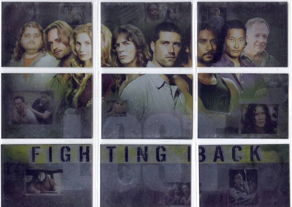 Lost Season 3 Complete Fighting Back Chase Card Set FB1-9 - Image 1 of 1
