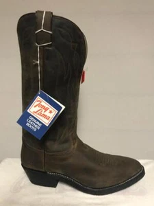 BOTAS VAQUERAS TONY LAMA VAQUERO PARA HOMBRE TOSTADAS VM7008 9.5 B (estrechas) NUEVAS - Imagen 1 de 7