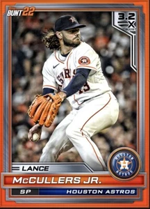 [DIGITAL CARD] Topps Bunt - Lance McCullers Jr. - 2022 Base - Tier 6 Orange 3.2x - Picture 1 of 1