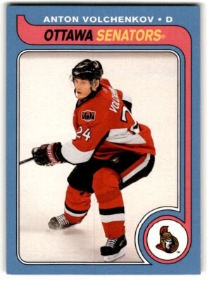 2008-09 O-Pee-Chee '79-80 Retro Anton Volchenkov #399 Ottawa Senators - Image 1 of 2
