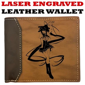 Akeno Himejima High School DXD - Leather Bifold Wallet - Premium Leather Wallet - Picture 1 of 5