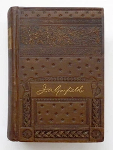 VERY NUICE! 1881 Antique LIFE OF PRESIDENT JAMES GARFIELD History Book by BALCH - Bild 1 von 6