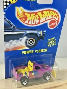 Hot Wheels Power Player No. 127 Blue Card Vintage 1990 Die Cast New On Card - Picture 1 of 5
