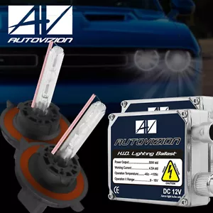 55W HID Xenon Bi-xenon Hi/Low Dual Beam Bulbs H4 9003 Headlight Conversion KIT - Picture 1 of 12