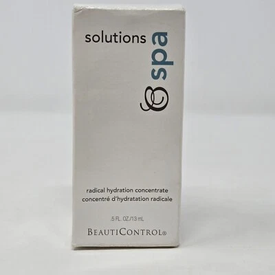 BEAUTICONTROL SPA SOLUTIONS RADICAL HYDRATION CONCENTRATE .5 FL OZ 13ML NEW - Image 1 of 3