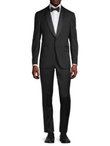 NWT $1,098 Ted Baker Wool Shawl Tuxedo 36s (Jacket And Pants) - Picture 1 of 6