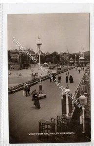 (Ga8339-477) Real Photo of Pier View, Bournemouth 1911 VG+ - Picture 1 of 2