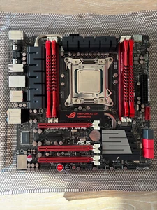 ASUS ROG Rampage IV Gene X79 mATX + Xeon E5-1650v2 (6C/12T) + 16GB DDR3-2400 RAM - Bild 1 von 8