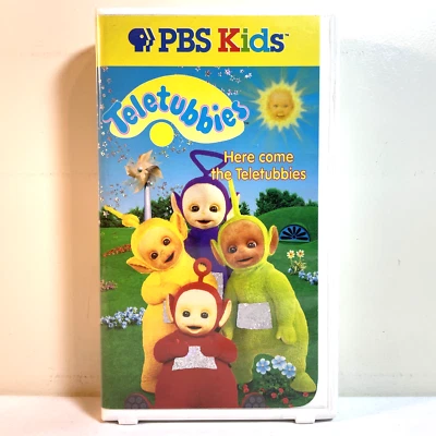TELETUBBIES: HERE COME THE TELETUBBIES (1998) VHS PBS Kids Children Family - Image 1 of 4