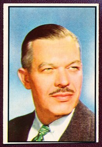 1953 Bowman NBC TV Radio Stars of NBC #12 Morgan Beatty Sharp NM OC