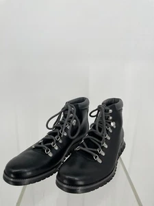 Cole Haan Mens Zerogrand Hiker Boots 9.5M Black Leather Waterproof Casual C35594 - Picture 1 of 6