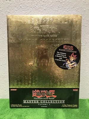 YuGiOh Master Collection Volume 1 SEALED Box Set 6 Booster 6 Rare English Exodia - Image 1 of 2