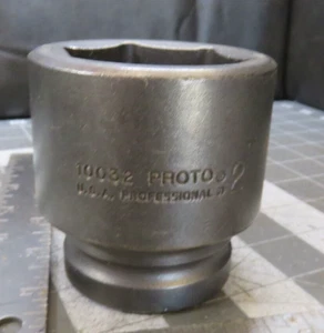 PROTO USA 10032 2” Enchufe de Impacto 6 Puntos 1" DRIVE Óxido Negro 6 Puntos - Imagen 1 de 8