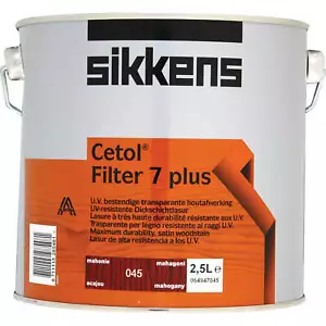Sikkens Cetol Filter 7 Plus Translucent Woodstain Mahogany 2.5l - Picture 1 of 1