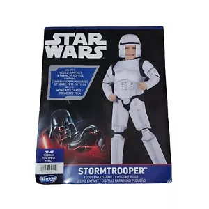 Star Wars Stormtrooper Child Costume Toddler Size 3T - 4T Padded Grey White - Picture 1 of 4