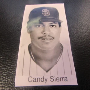 ORIGINAL - CANDY SIERRA - SAN DIEGO PADRES - SUPER GLOSS PRESS PHOTO - VG - Picture 1 of 1