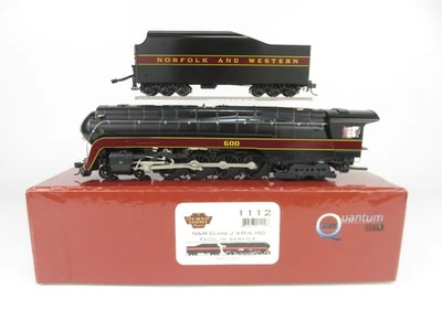 Broadway Limited BLI 1112 HO N&W 4-8-4 Class J Steam Locomotive #600 DCC/Sound - Image 1 of 4