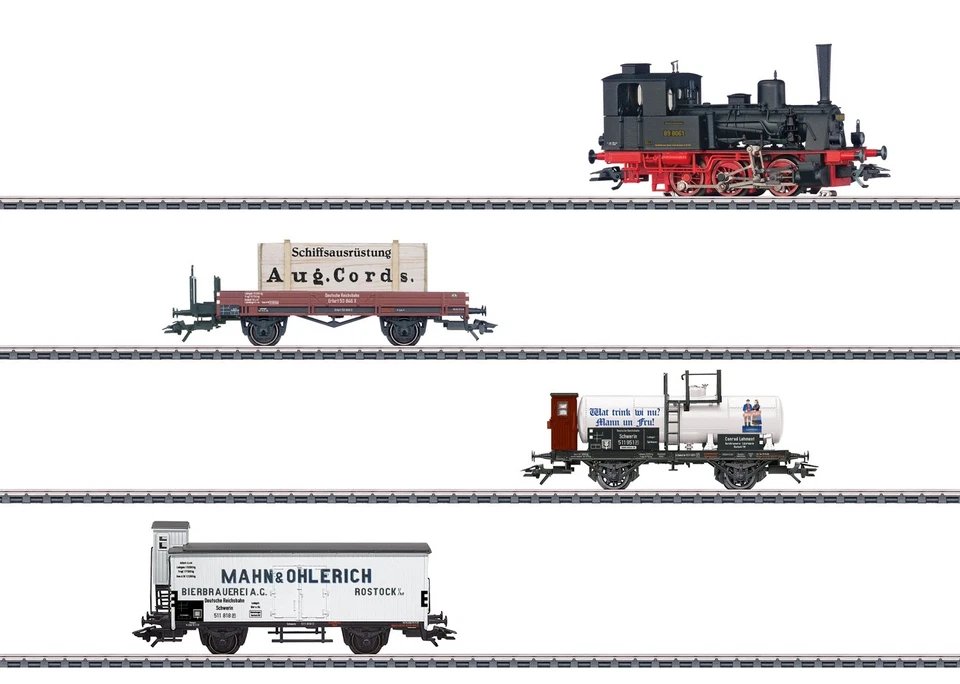 Marklin HO 26614 "800 Years of Rostock" Train Set, DRG, AC Sound NEW OVP - Image 1 of 1