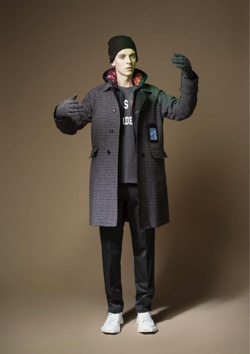 UNDERCOVER Cappotto Sottocoperta Doppio Raglan Grigio 2