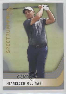 2021 SP Authentic Bounty Veterans Spectrum FX Francesco Molinari #S-10 Rookie RC - Image 1 of 2