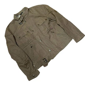 Belstaff Rider's Jacket in Linen Beige Brown Tag size: S Men's With Tag USED - Picture 1 of 8