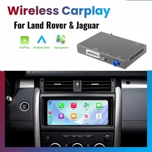 Wireless Carplay Android Auto Decoder Unit For Land Range Rover Jaguar XF XJL - Picture 1 of 7