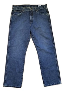 Wrangler Rugged Wear Men’s Jeans 34x30 Blue Denim - Picture 1 of 7