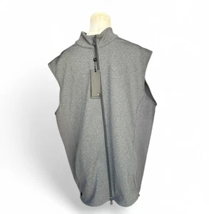 Greyson Golf Layering Sequoia Vest in Smoke Heather Size XL $190 - Picture 1 of 10