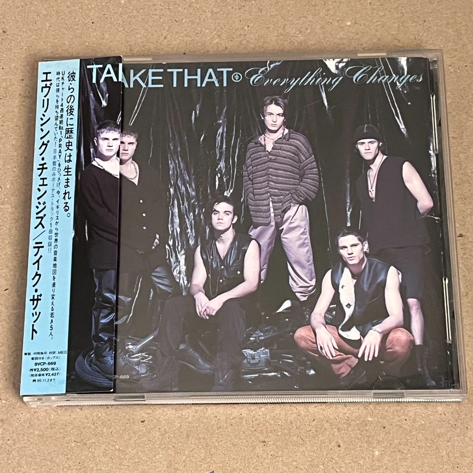 TAKE THAT - Everything Changes- BMG BVCP669 Japan CD OBI,INSERT 3-peices set - Image 1 of 4