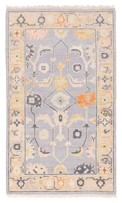 3'0" x 5'1" Hand Knotted Area Rug Traditional Oriental Wool Carpet - Image 1 of 4