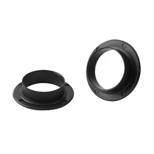 Cubierta de protección de eje de 2 piezas para prevención de polvo rosca protectora negra - Imagen 1 de 12