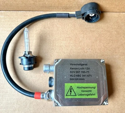 Novo para 97-03 BMW E39 525i 528i 530i 540i M5 unidade de controle de lastro de xenônio + lâmpada - Imagem 1 de 2