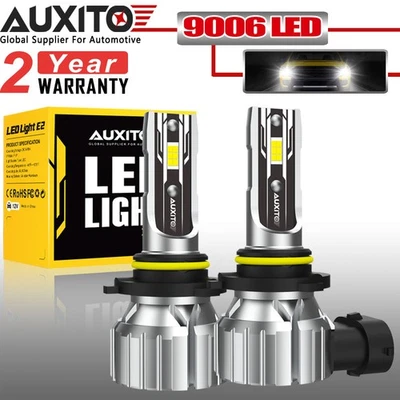 AUXITO 9006 HB4 Headlights LED Bulbs 60W Super Bright White 6500K for GMC Canyon Foto 1 de 4