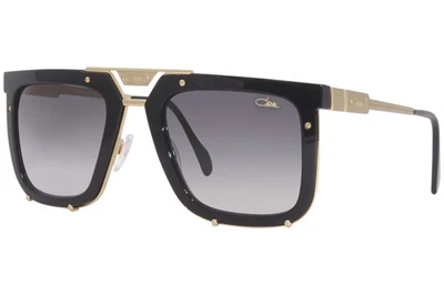 Gafas de sol Cazal Legends 648 001 para hombre negras/doradas/grises degradadas 56 mm Foto 1 de 4