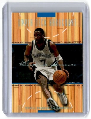 1999-00 Upper Deck Hardcourt Baseline Grooves Rainbow Terrell Brandon 445/500 - Image 1 of 2